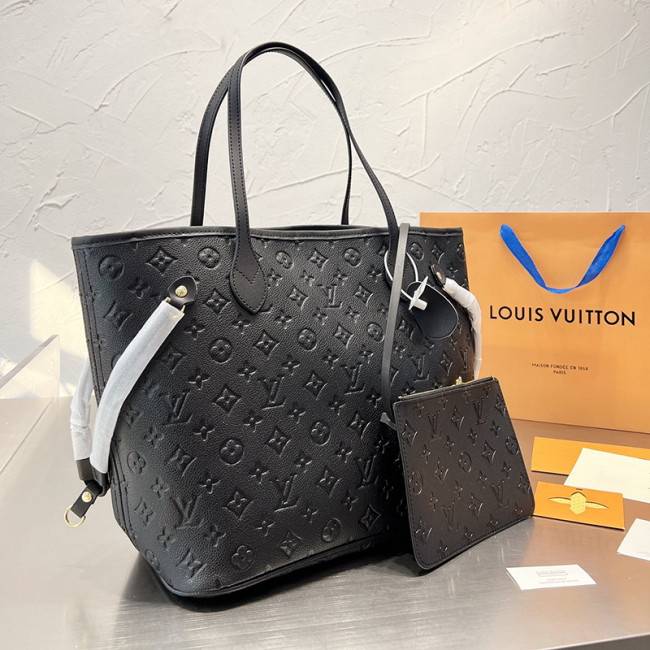 Louis Vuitton Womens Bags Handbags Luxury Brand Fashion Type NEVERFULL MM M46231 Monogram coated canvas Whatapp