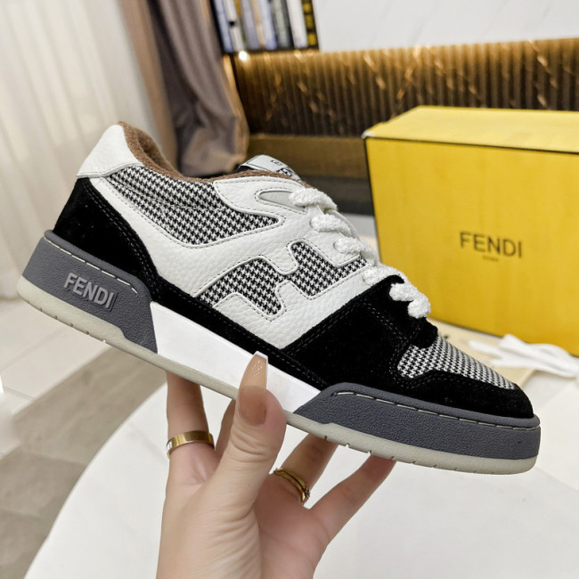 Fendi Mens Shoes Fashion Sneakers Luxury Brand Casual Fendi Trainer Sneakers Match Basse Shoes for Men with Original Box Whatapp