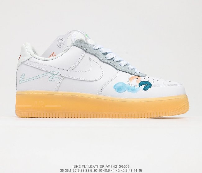 Mayumi Yamase x Nike Air Force 1 Low QS Flyleather Earth Day Sneakers Men Womens Shoes 4215G368 Whatapp