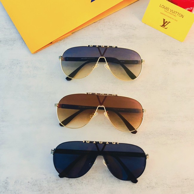 Louis Vuitton Men Womens Sunglasses with Origin Box Whatapp