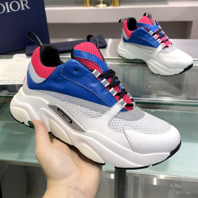 Dior Mens Shoes Sneakers Luxury Brand Breathable Design B22 SNEAKER with Original Box Whatapp