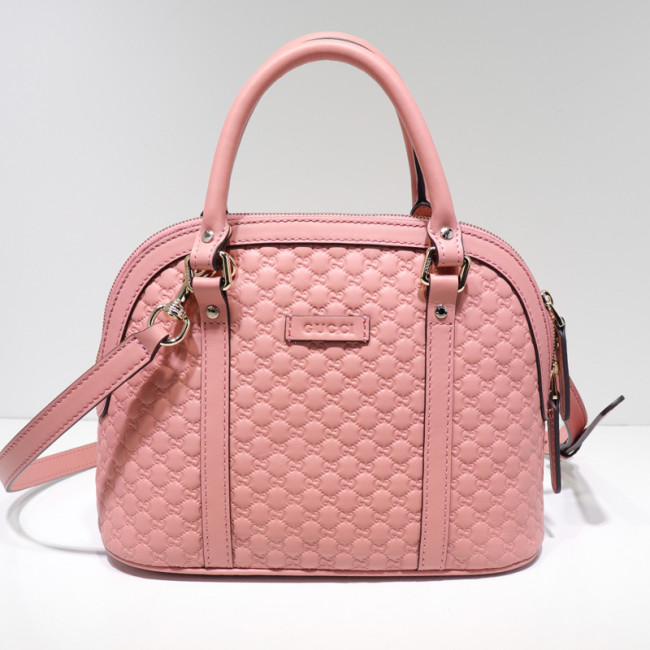 Gucci Womens Bags Handbags Crossbody Design Shoulder Bag Luxury Brand GUCCI Micro GG Leather Mini Dome Crossbody Bag Pink 449654 BMJ1G 1000 with Original Box Whatapp