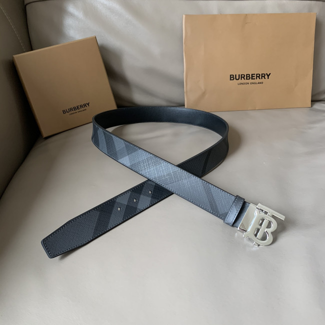 Burberry Mens Belt Luxury Brand Design Fashion Type with Original Box Reversible Monogram Motif Vintage Check Belt Whatapp