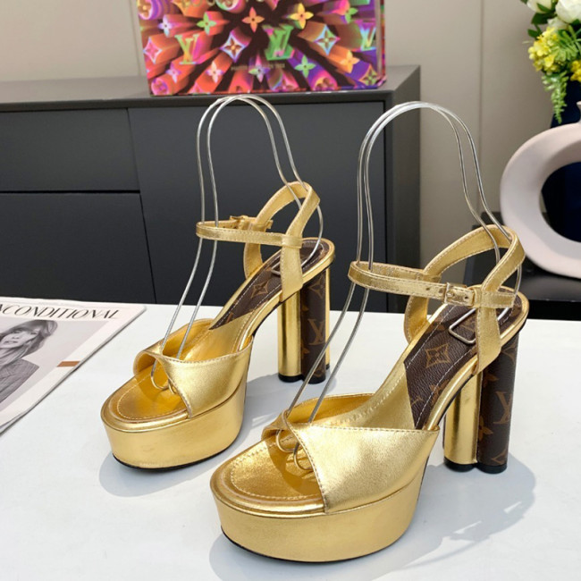 Louis Vuitton Women Shoes Sandals Fashion Summer Luxury Brand PODIUM PLATFORM SANDAL 1A8O1B with Original Box Womens Sandals Whatapp