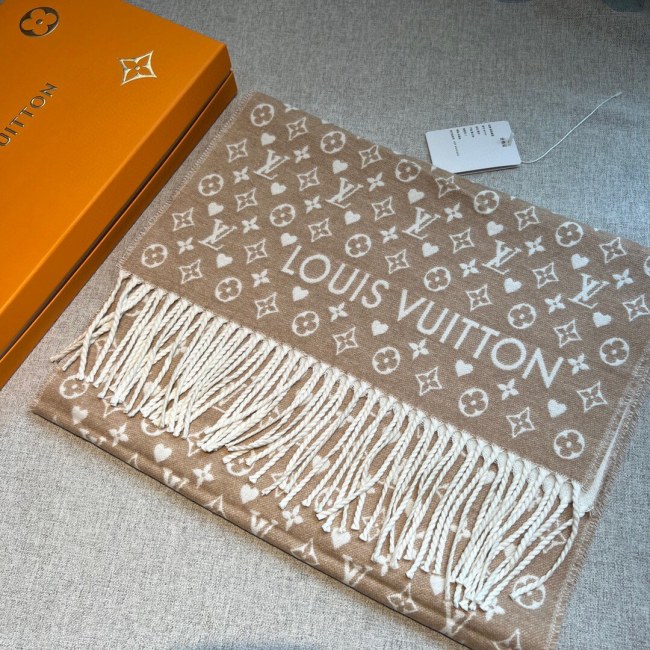 Louis Vuitton Scarves Men Womens Fashion Scarf with Original Box Whatapp