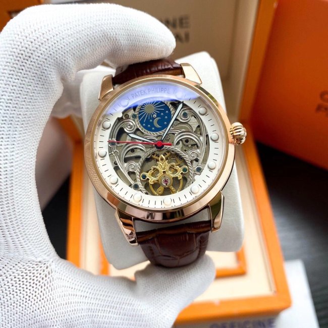 Patek Philippe Watch Luxury Brand Design Fashion Type with Original Box Whatapp