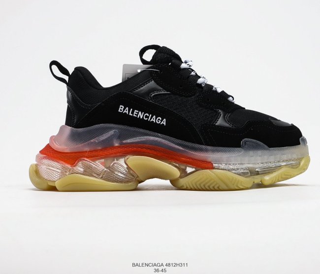 Balenciaga Womens Shoes Breathable Design Sneakers Luxury Brand Triple S Sneaker 4812H311 Whatapp