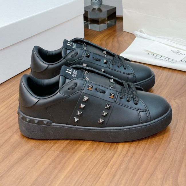 Valentino Men Shoes Fashion Design Luxury Brand OPEN SNEAKER WITH VLTN PRINT with Original Box WY0S0830BLUA01 Whatapp