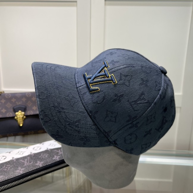 Louis Vuitton Womens Mens Cap Baseball Hat Luxury Brand with Original Box