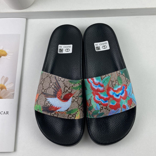 Gucci Mens Shoes Sandals Slides Slippers Luxury Brand Thick Sole Design with Original Box Whatapp