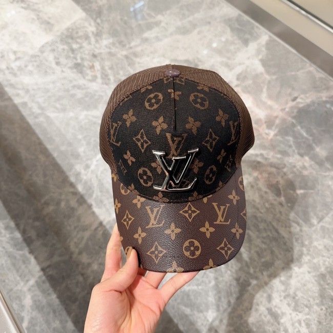 Louis Vuitton Womens Mens Cap Baseball Hat Luxury Brand with Original Box