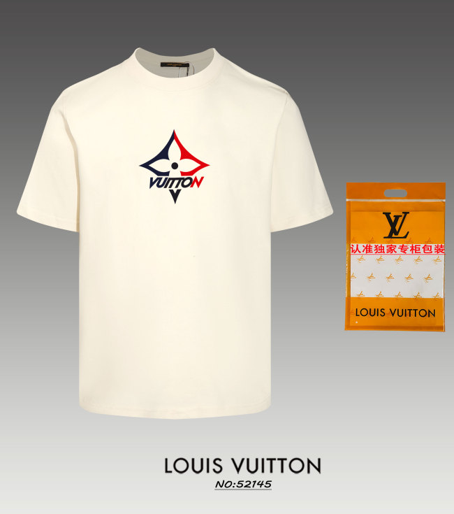 Louis Vuitton Luxury Brand Men Womens Short Sleeve T-Shirt Whatapp