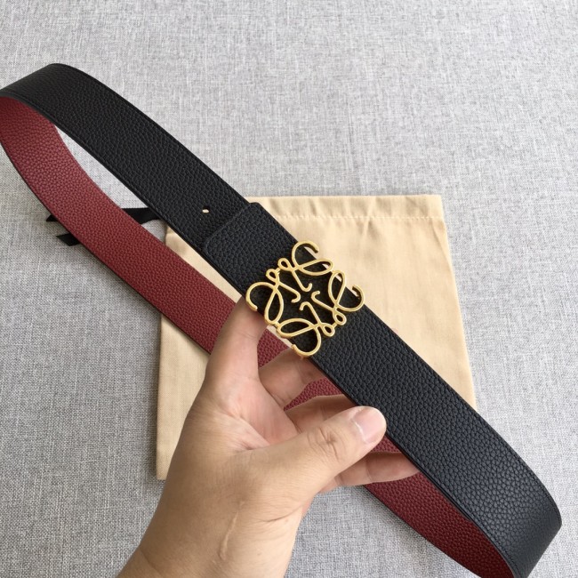 Loewe Men Leather Belt Luxury Brand Design Fashion Type with Original Box Whatapp