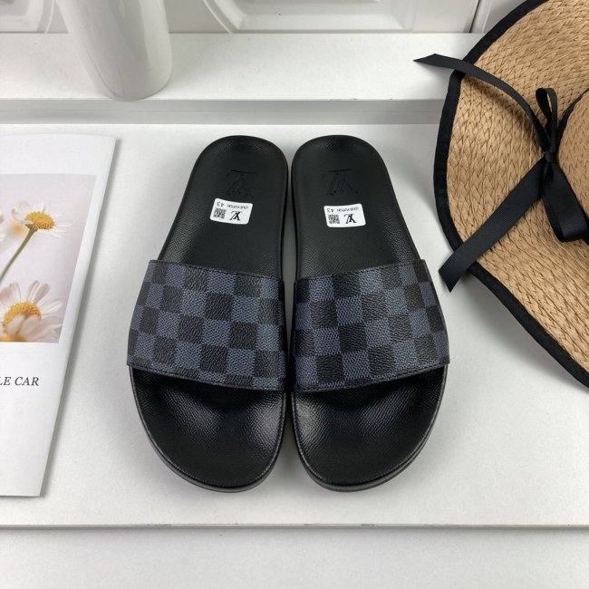 Louis Vuitton Men Womens Shoes Fashion Sandals WATERFRONT MULE Whatapp