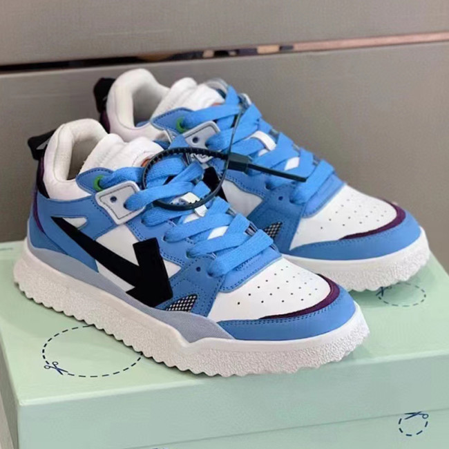 Off-White Men Shoes Sneakers Luxury Brand Off-White Floating Arrow Lace Up Sneakers Low-Tops with Original Box Whatapp