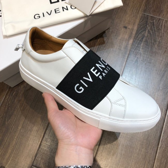 Givenchy Womens Shoes Fashion Type SNEAKERS IN LEATHER WITH WEBBING BE0005E0DD-116 with Original Box Whatapp