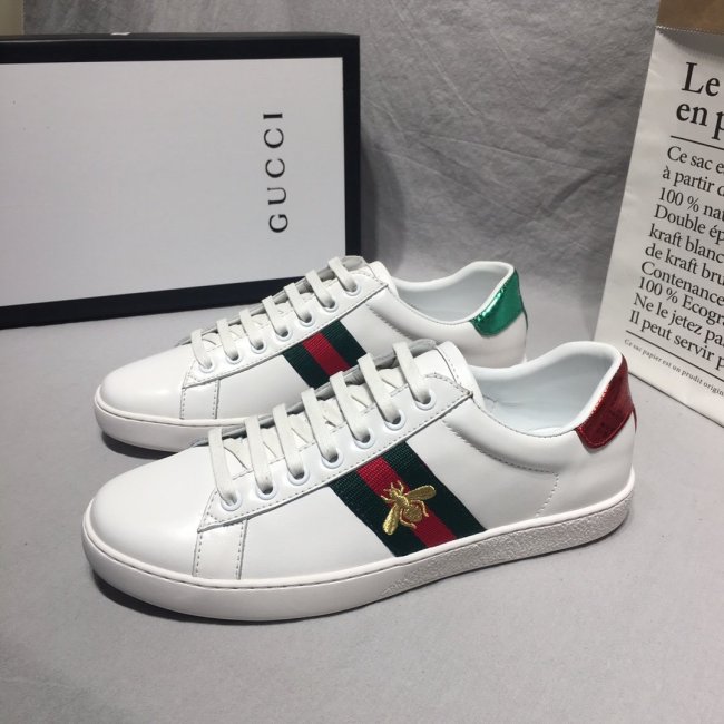 Gucci Mens Shoes Luxury Brand Men's Ace Embroidered Sneaker