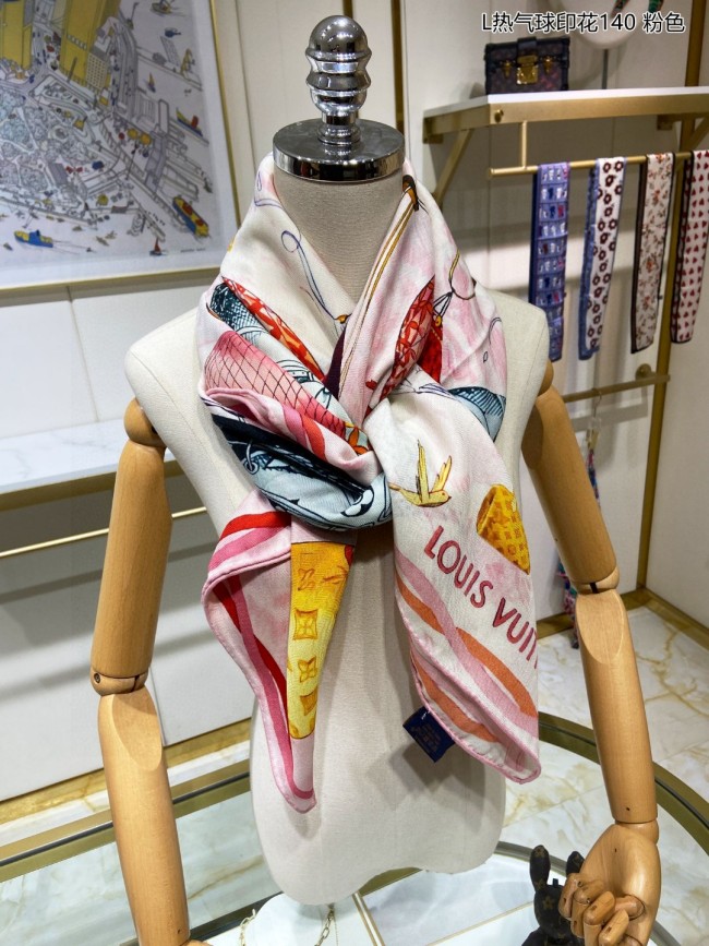 Louis Vuitton Scarves Womens Fashion Scarf with Original Box Whatapp