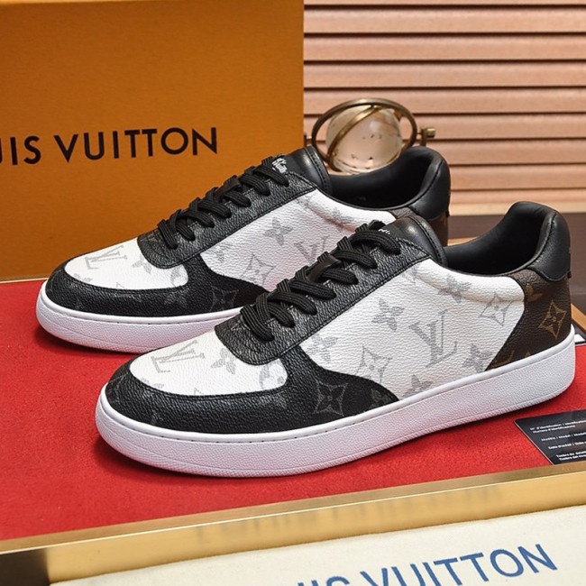 Louis Vuitton Men Shoes Fashion Sneakers RIVOLI SNEAKER Luxury Brand Casual Shoes with Original Box Whatapp