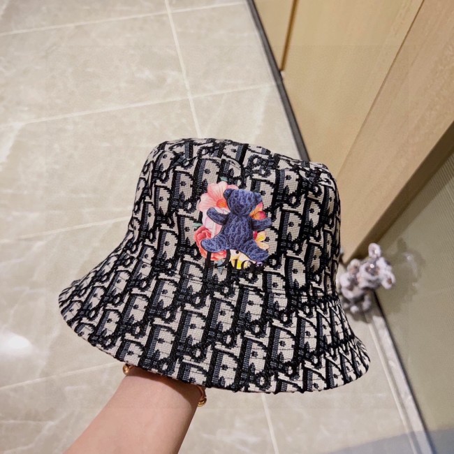 Dior Men Womens Bucket Hat Luxury Brand Design Dior Cap with Original Box