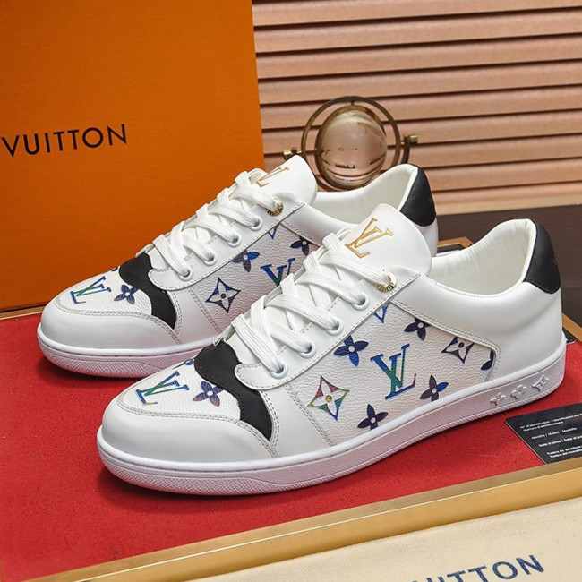 Louis Vuitton Men Shoes Fashion Sneakers LUXEMBOURG SNEAKER Monogram Luxury Brand with Original Box Whatapp