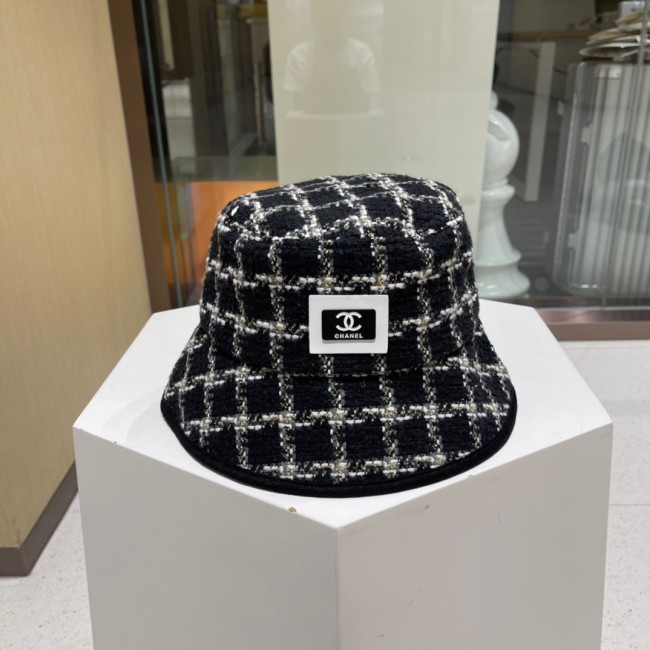 Chanel Womens Hats Luxury Brand Bucket Hat with Original Box