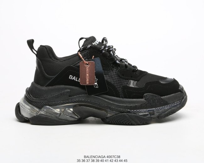 Balenciaga Womens Shoes Sneakers Luxury Brand Triple S Sneaker with Original Box 4007C38 Whatapp