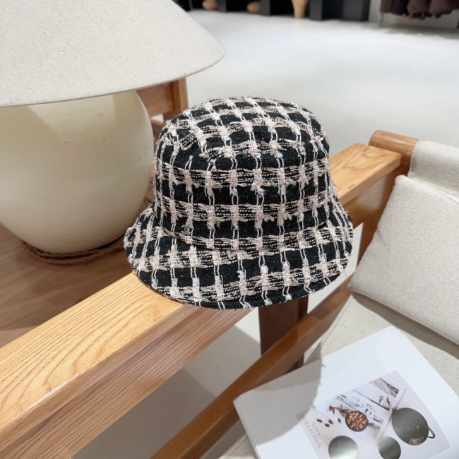 Chanel Womens Hats Luxury Brand Bucket Hat with Original Box