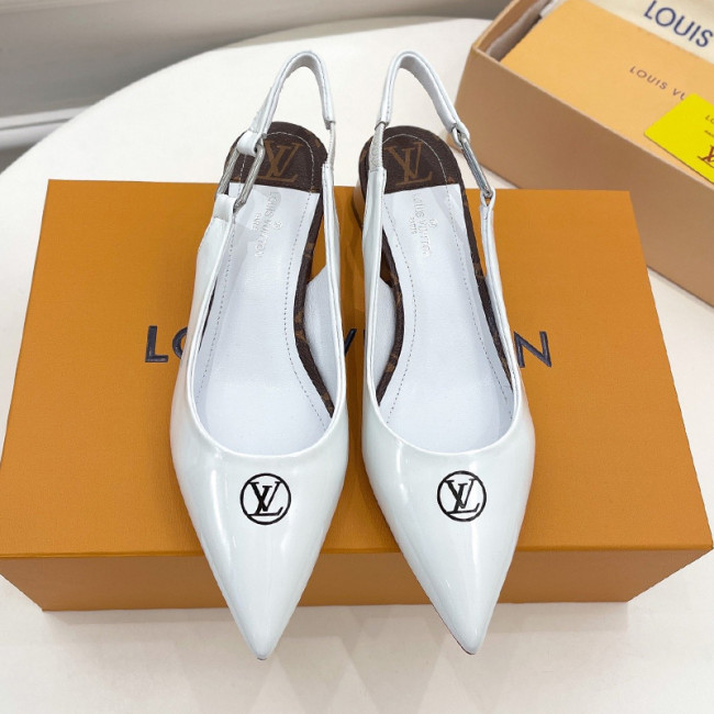 Louis Vuitton Womens Shoes Pumps Sandals Leather Design Luxury Brand Fashion Sandals with Original Box Whatapp