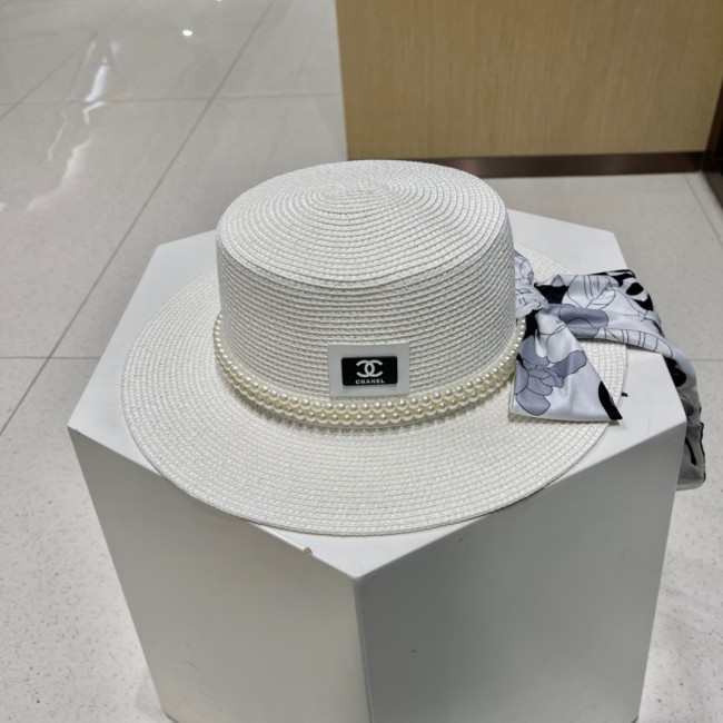 Chanel Womens Hats Luxury Brand Bucket Hat Straw Hat with Original Box