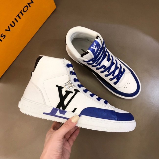 Louis Vuitton Men Shoes Fashion Sneakers Luxury Brand Mens Charlie Sneaker Casual Shoes with Original Box Whatapp