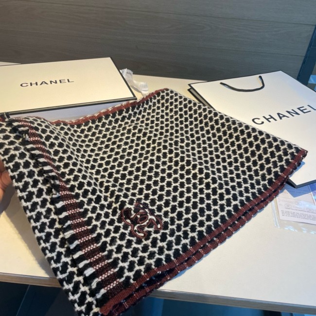 Chanel Scarves Men Womens Fashion Scarf with Original Box Whatapp