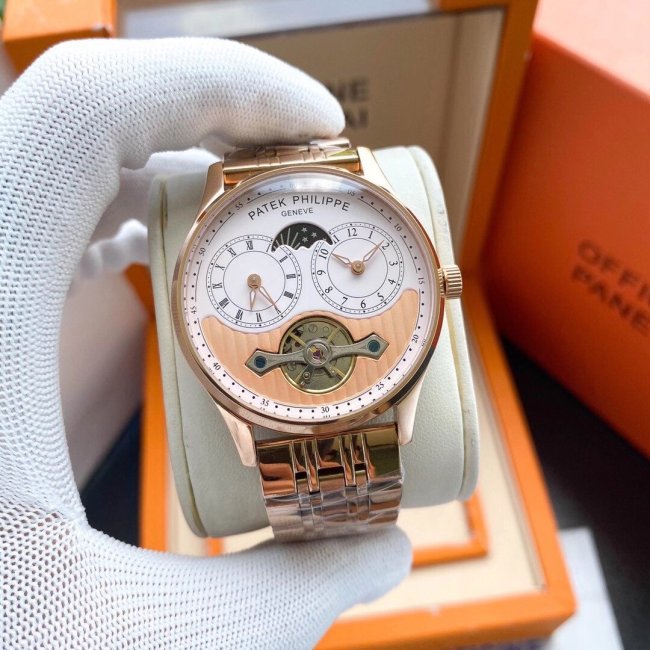 Patek Philippe Watch Luxury Brand Design Fashion Type with Original Box Whatapp