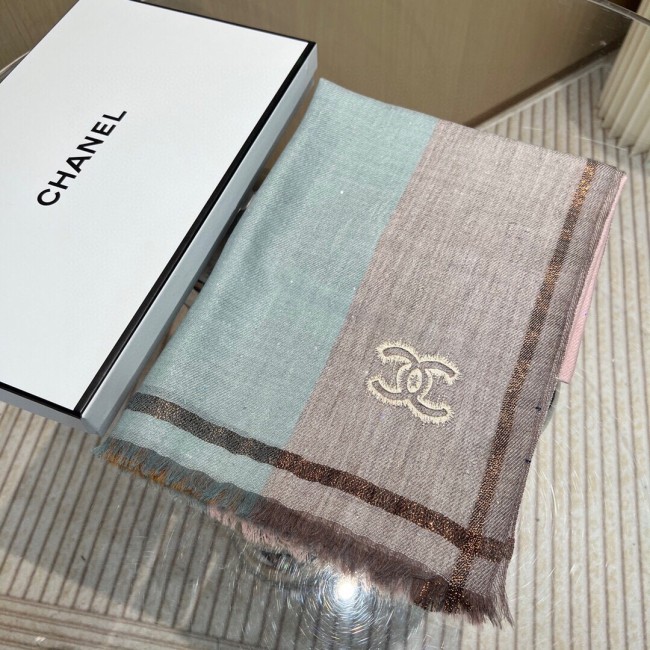 Chanel Scarves Womens Fashion Scarf with Original Box Whatapp