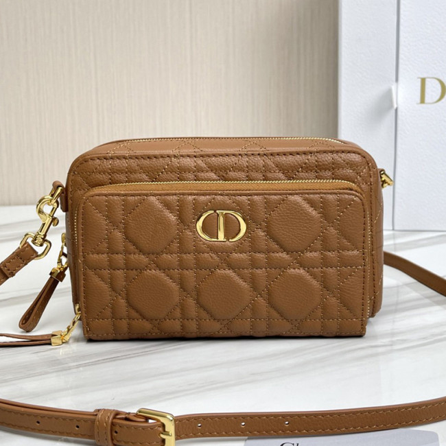 Dior Womens Bags Crossbody Bag DIOR CARO Womens Pouches Cosmetic Bags with Original Box Whatapp