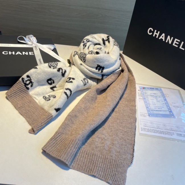 Chanel Scarves Womens Fashion Scarf with Original Box Whatapp