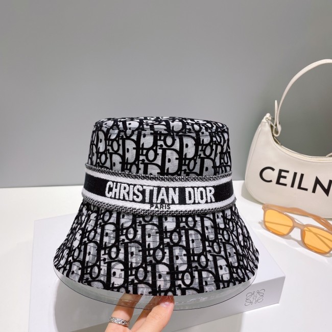 Dior Men Womens Bucket Hat Luxury Brand Design Dior Cap with Original Box