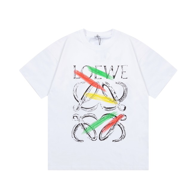 Loewe Luxury Brand Men Womens Short Sleeve T-Shirt Whatapp