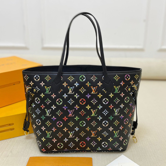 Louis Vuitton Womens Bags Handbags Luxury Brand Fashion Type NEVERFULL MM M46231 Monogram coated canvas Whatapp