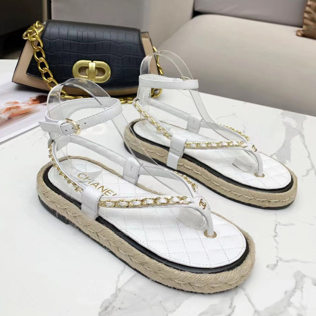 Chanel Women Shoes Fashion Summer Sandals Slippers Luxury Brand with Original Box Whatapp