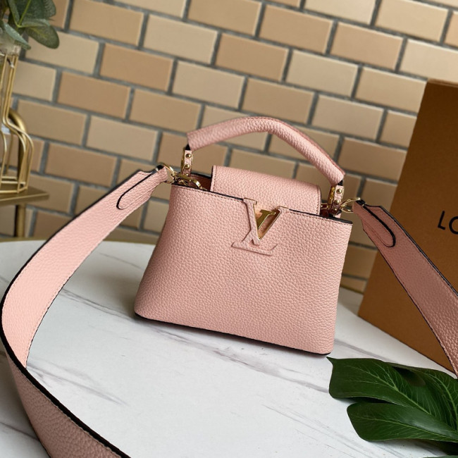 Louis Vuitton Womens Bags Handbags Luxury Brand CAPUCINES MINI Messenger Shoulder Bags with Original Box Whatapp