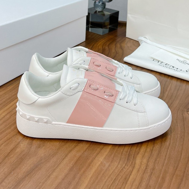 Valentino Men Shoes Fashion Design Luxury Brand OPEN SNEAKER WITH VLTN PRINT with Original Box WY0S0830BLUA01 Whatapp