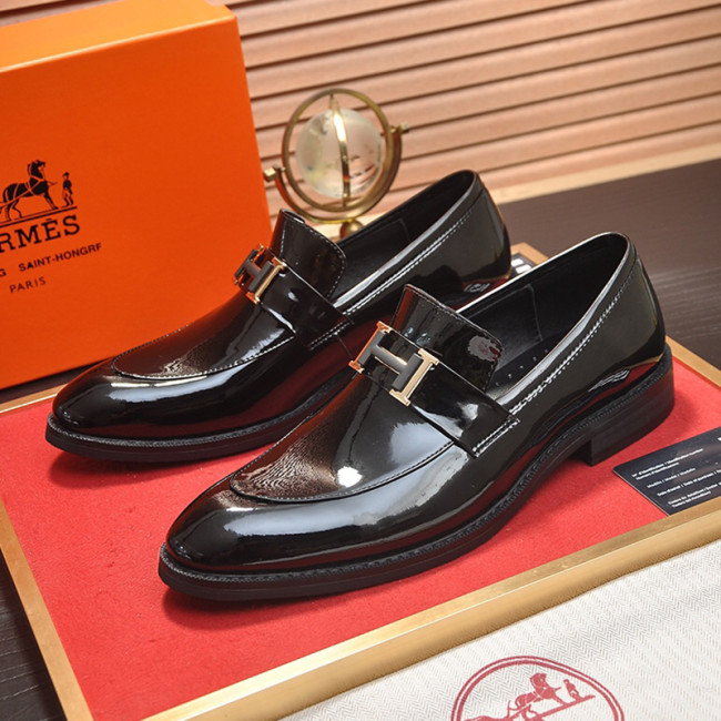 Hermes Mens Casual Shoes Fashion Dress Shoes for Men Luxury Brand with Original Box Whatapp