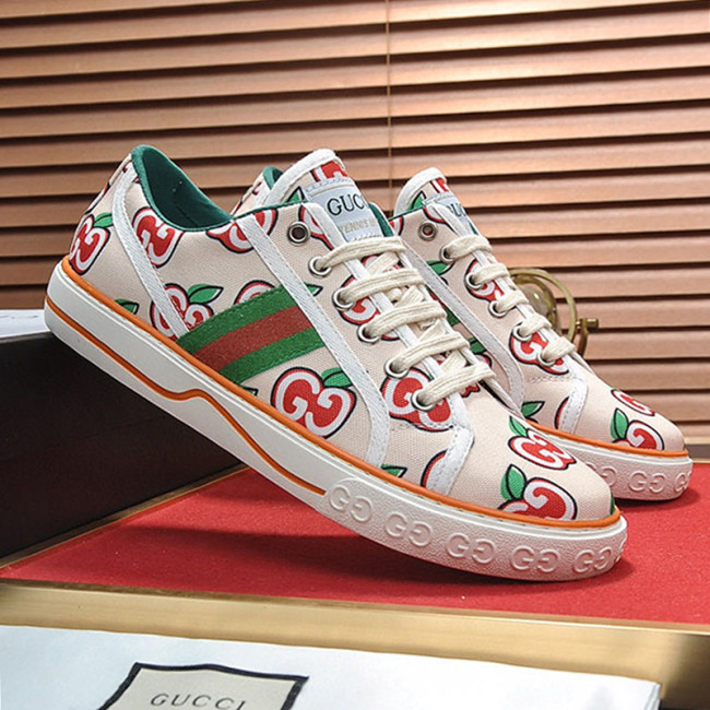 Gucci Mens Shoes Luxury Brand Men's Gucci Tennis 1977 Sneaker with Original Box Whatapp