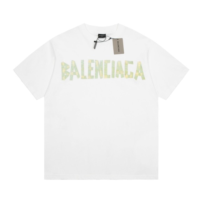 Balenciaga Luxury Brand Women Mens Short Sleeve T-Shirt Whatapp