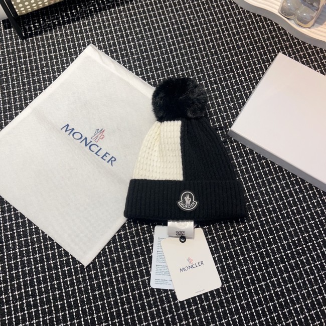 Moncler Mens Womens Hats Luxury Brand Design Moncler Knit Hat with Original Box