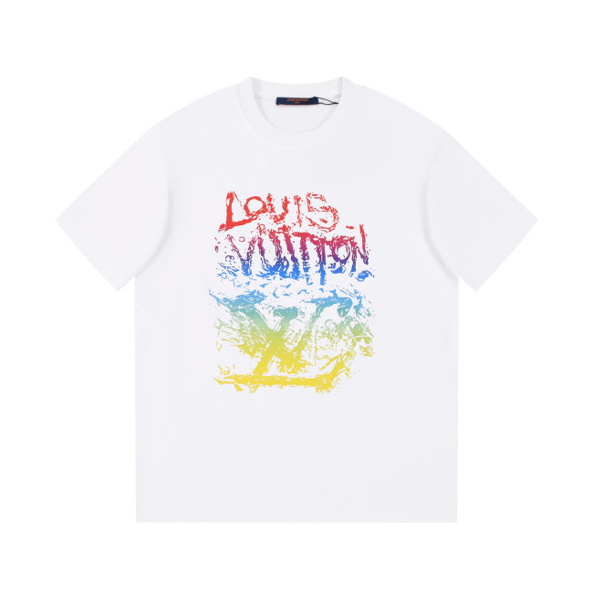 Louis Vuitton Luxury Brand Men Womens Short Sleeve T-Shirt Whatapp