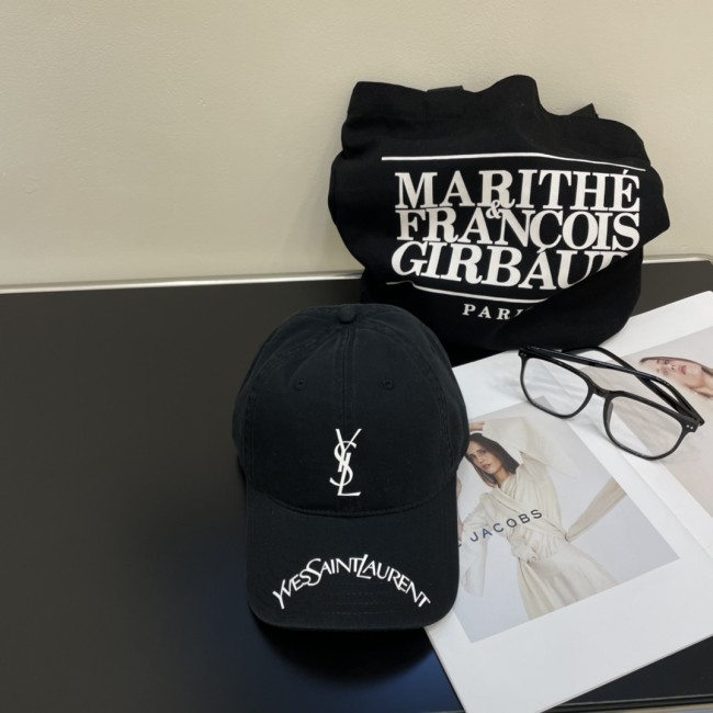 Saint Laurent YSL Men Womens Hats Luxury Brand Design Saint Laurent Baseball Hat with Original Box