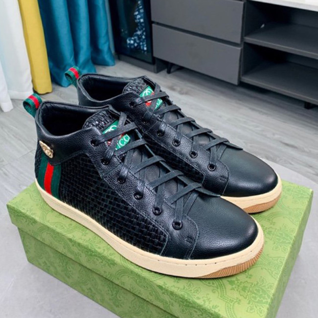 Gucci Mens Shoes Luxury Brand Men's Gucci Tennis Sneaker with Original Box Whatapp