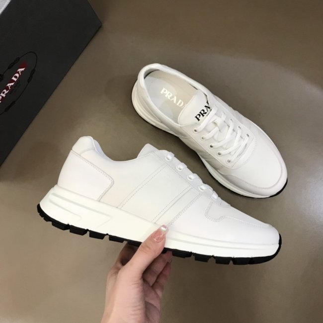 Prada Mens Shoes Sneakers Casual Shoes for Men Luxury Brand Breathable Fashion Sneakers with Original Box Whatapp